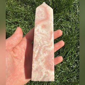 Pink Opal Crystal Tower